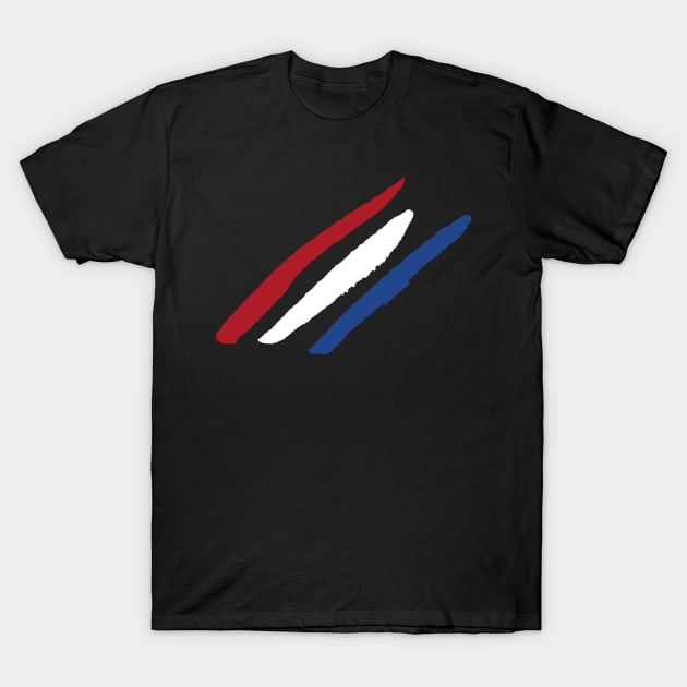 Netherlands Flag T-Shirt by Nikokosmos